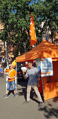 Infostand in Gera am 16.8.2024