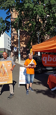 Infostand in Gera am 16.8.2024