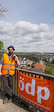 Landtags- und Stadtratskandidat Peter Weyell