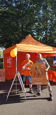 Infostand in Gera am 16.8.2024